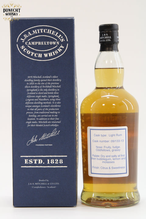 Springbank ODD Cask #13 / Light Rum