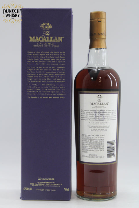 Macallan - 18 Years Old - 1987