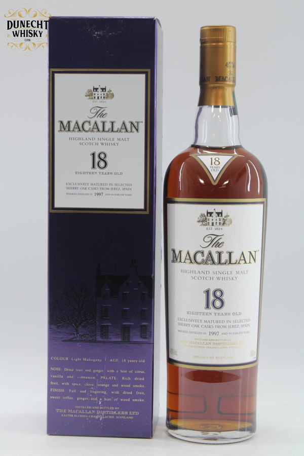 Macallan - 18 Years Old - 1997