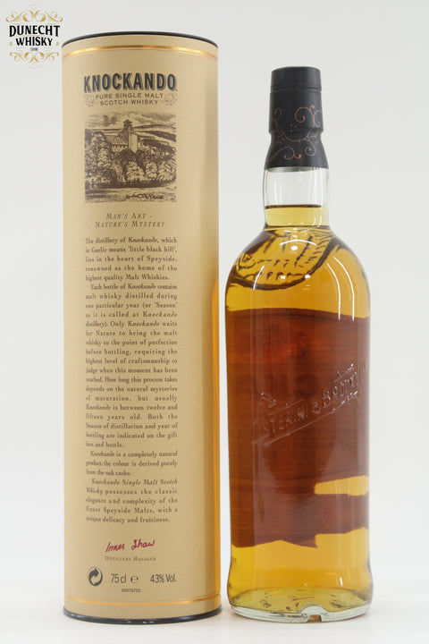 Knockando - 1989 Pure Single Malt 75cl