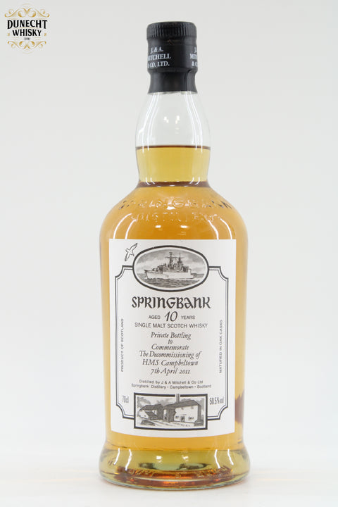 Springbank - 10 Year Old (Decommissioning of HMS Campbeltown)