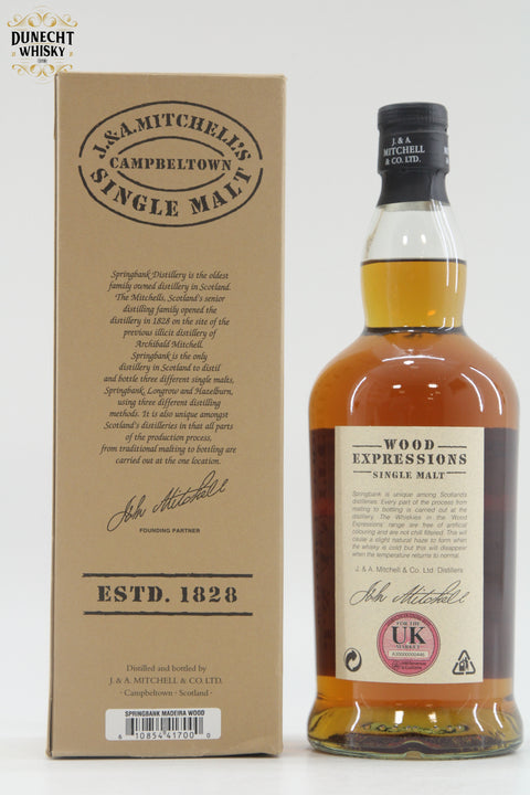 Springbank - 11 Years Old - 1997 - Madeira Wood