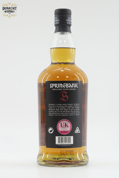 Springbank - 12 Years Old - Cask Strength - 2025 Release