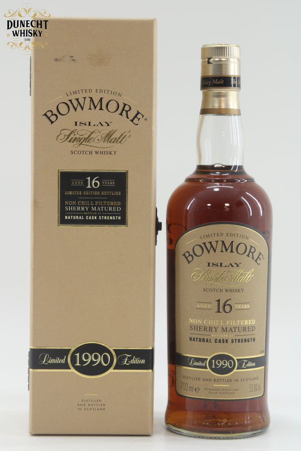 Bowmore 1990 Sherry Matured 16 Year Old