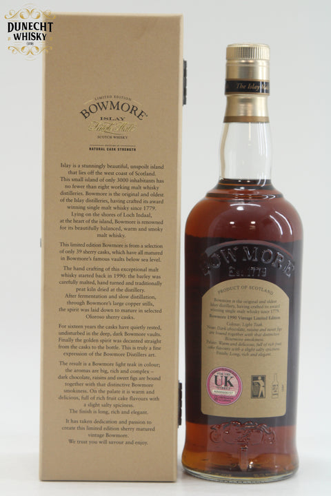 Bowmore 1990 Sherry Matured 16 Year Old