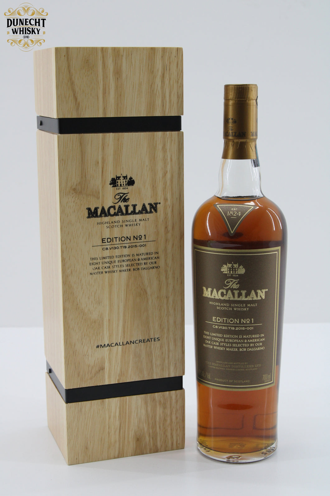 Macallan Edition 1 Wooden Box