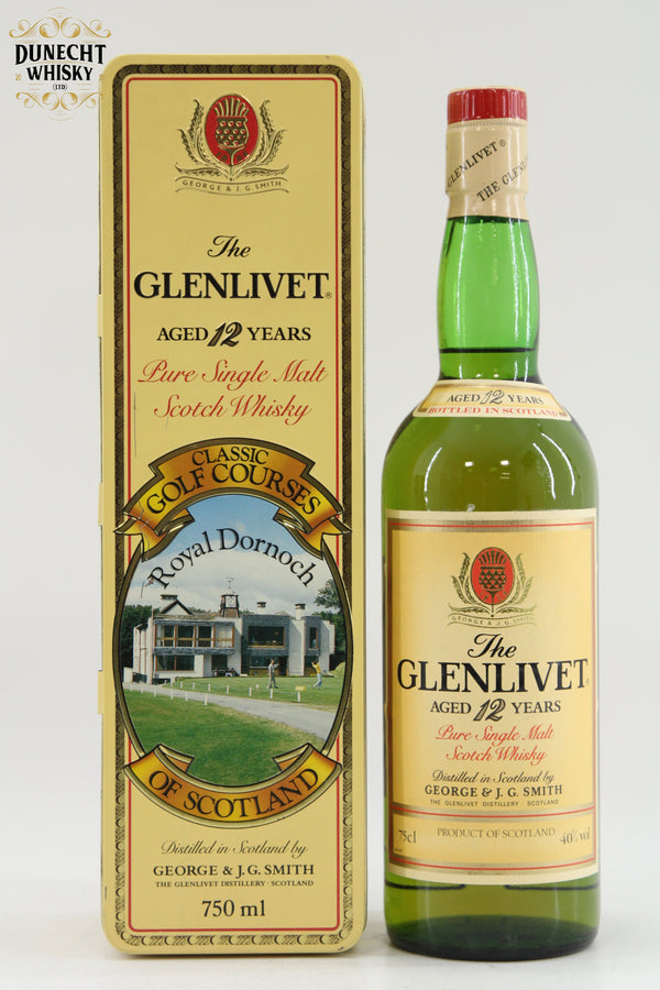 Glenlivet - 12 Years Old - Royal Dornoch (1980's)