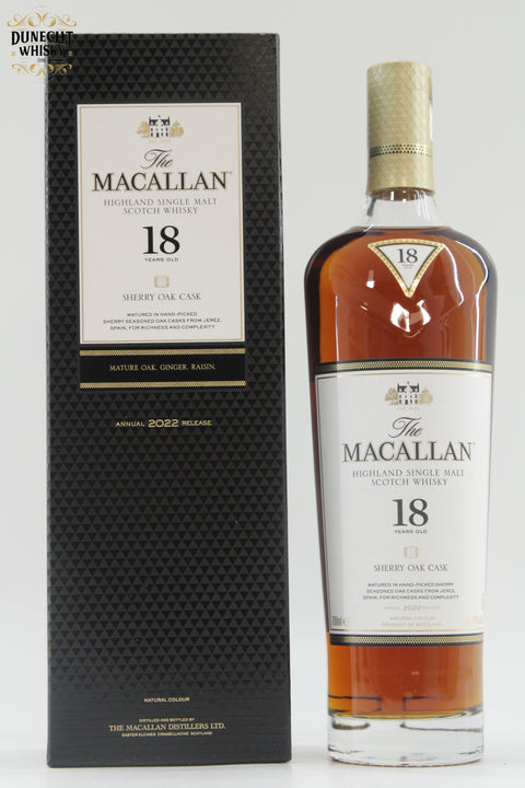 Macallan - 18 Years Old Sherry Oak - 2022 Release