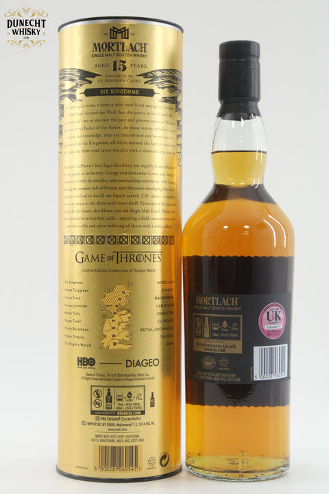 Mortlach 15 Years Old Game Of Thrones - Six Kingdoms