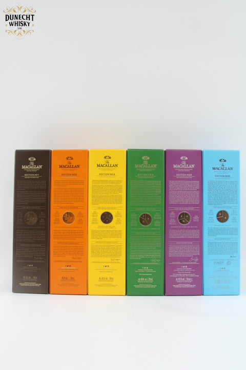 Macallan - Edition 1,2,3,4,5 & 6