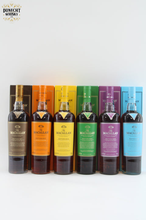 Macallan - Edition 1,2,3,4,5 & 6