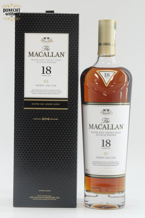 Macallan - 18 Years Old - Sherry Oak - 2019 Release