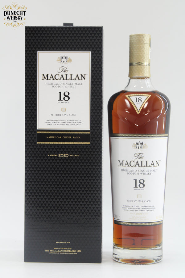 Macallan - 18 Years Old - Sherry Oak - 2020 Release