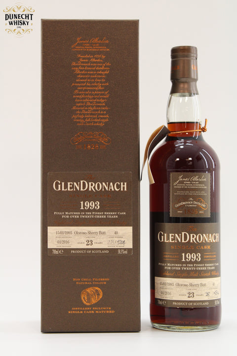 GlenDronach 1993 23 Year Old Single Cask #40