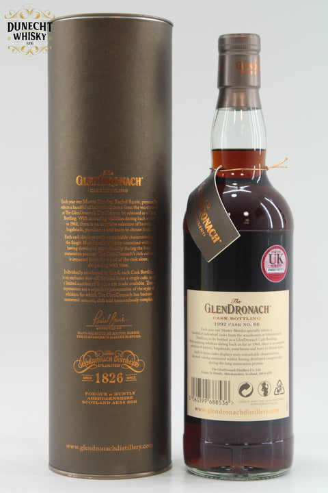 Glendronach - 26 Year Old (1992) Single Cask #66