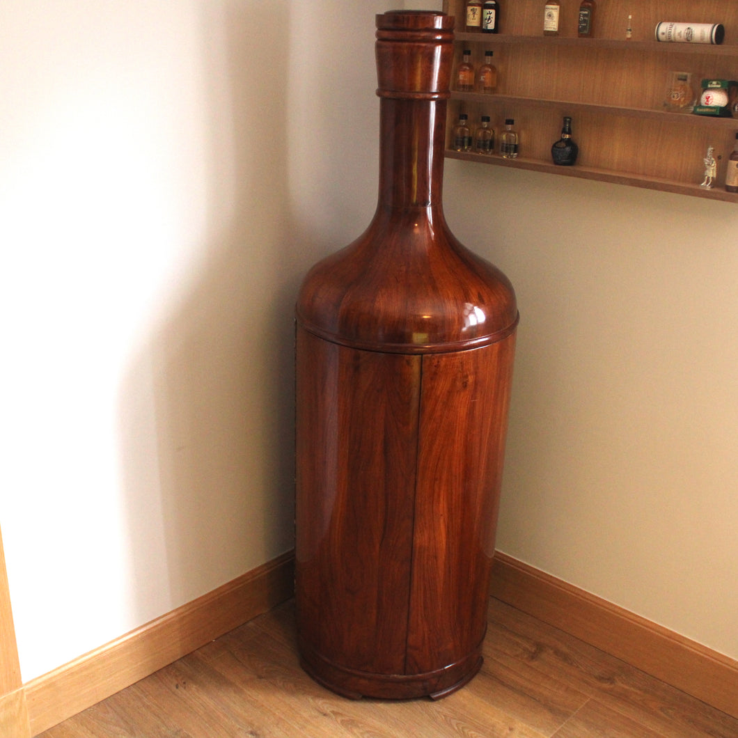 Whisky Glass and Bottle Cabinet