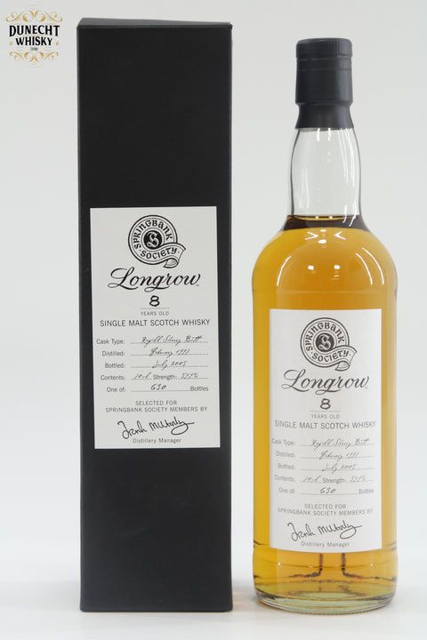 Longrow 1997 Springbank Society 8 Year Old / Refill Sherry Butt
