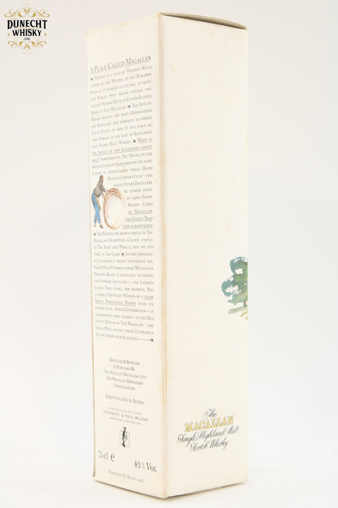 Macallan 12 Year Old — Bottled 1980s-1990s - Giovinetti — 75cl