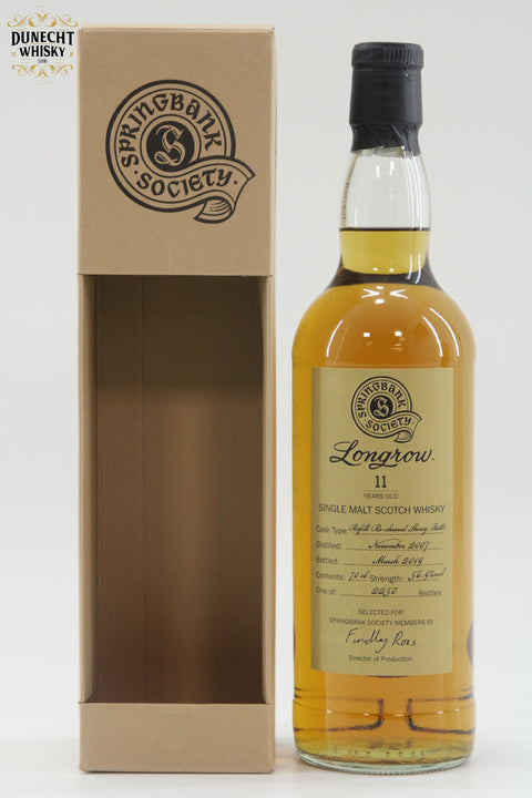 Longrow - 11 Year Old (2007) Springbank Society