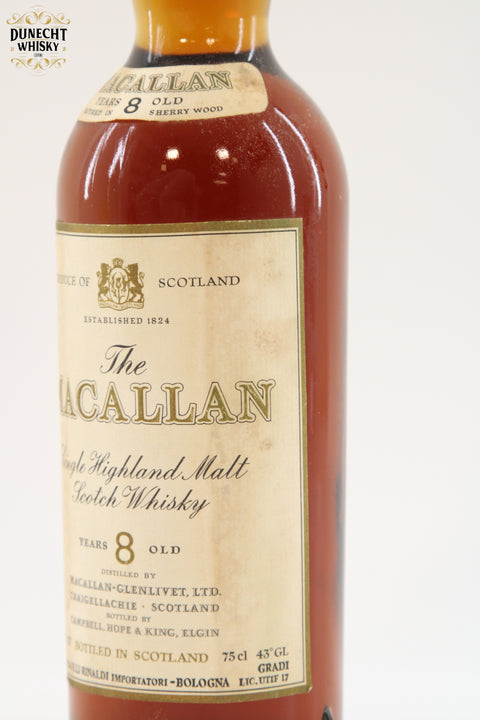 Macallan 8 Year Old early 1970/80s / Rinaldi Import