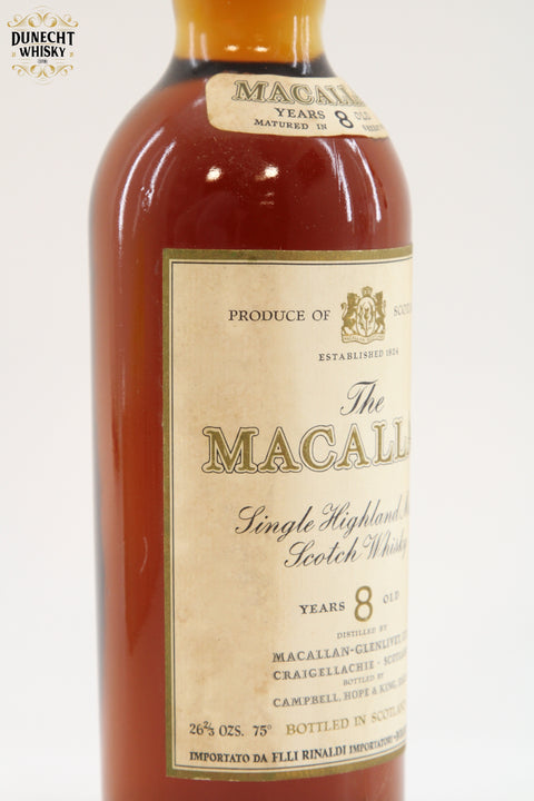 Macallan 8 Year Old early 1970/80s / Rinaldi Import