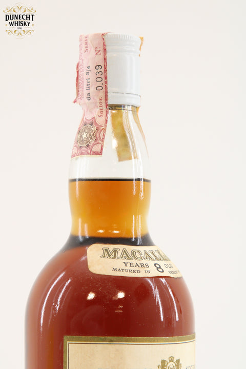 Macallan 8 Year Old early 1970/80s / Rinaldi Import