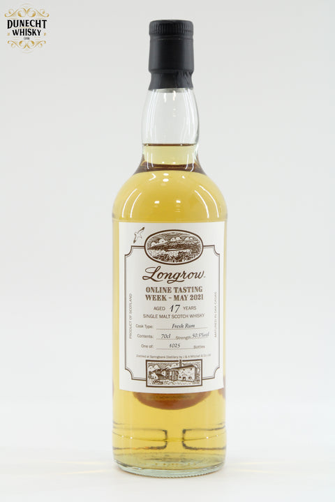 Longrow 17 Year Old - Virtual Tasting 2021