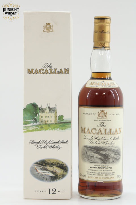 Macallan 12 Year Old British Aerospace / BAE Jetstream