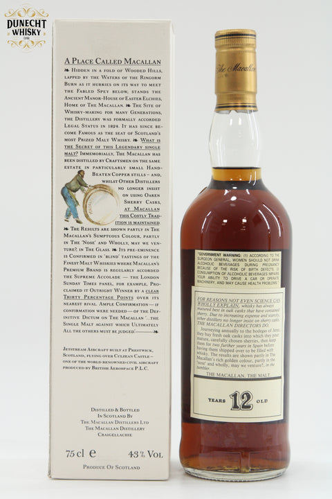 Macallan 12 Year Old British Aerospace / BAE Jetstream