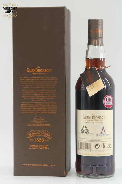 Glendronach - 27 Years Old - 1992 - Single PX Cask #5850 - G.A.S.