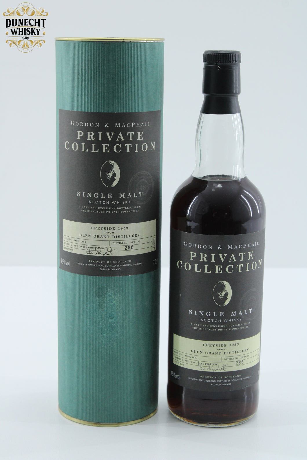 Glen Grant - 48 Years Old - 1953 Gordon and MacPhail Private Collection