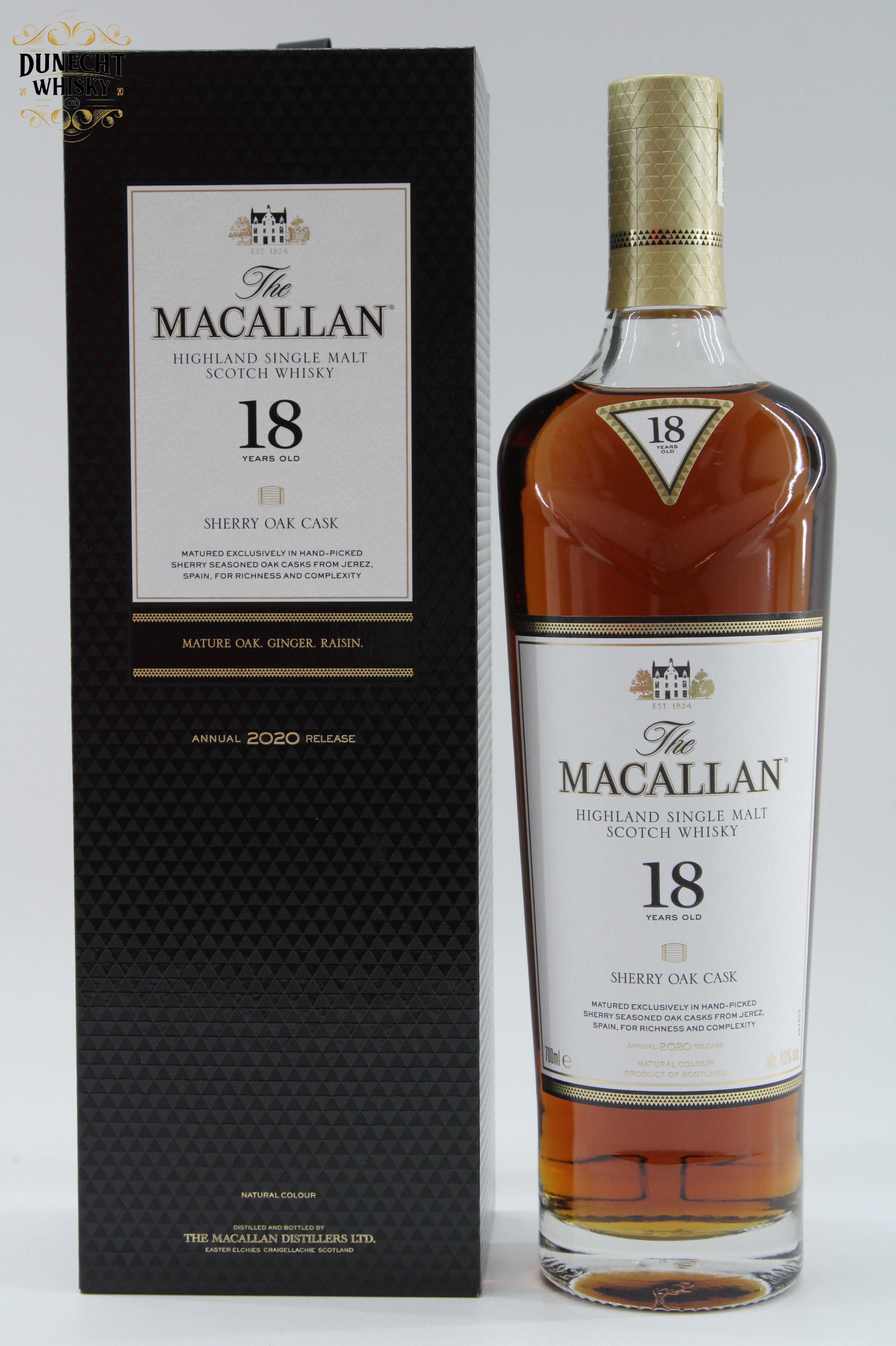 Macallan - 18 Years Old - Sherry Oak - 2020 Release