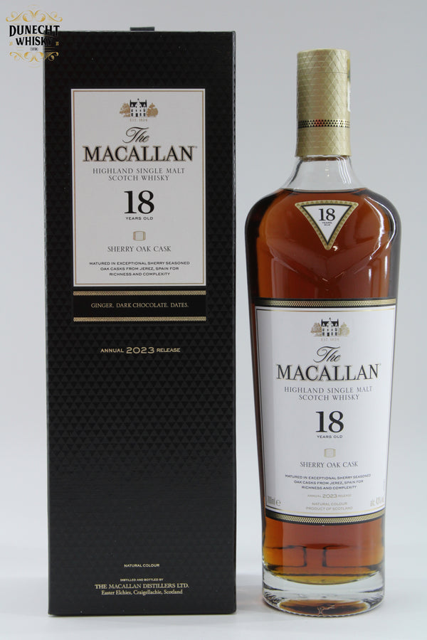 Macallan - 18 Years Old - Sherry Oak - 2023 Release