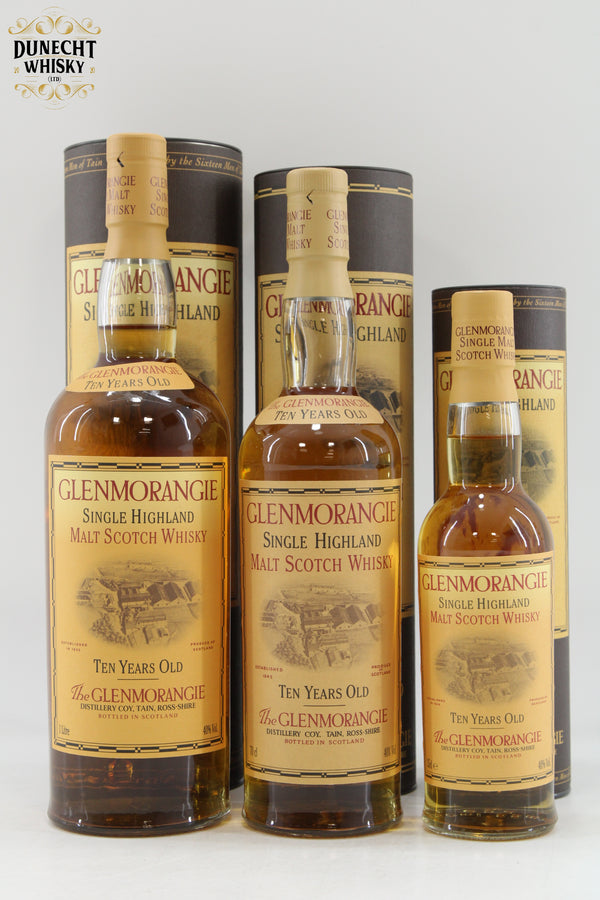 Glenmorangie - 10 Years Old - 1990s (1L, 70cl & 35cl)
