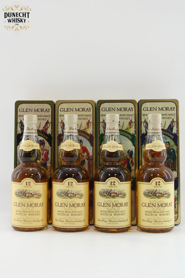Glen Moray - 12 Years Old - Highland Regiment's - 4x70cl