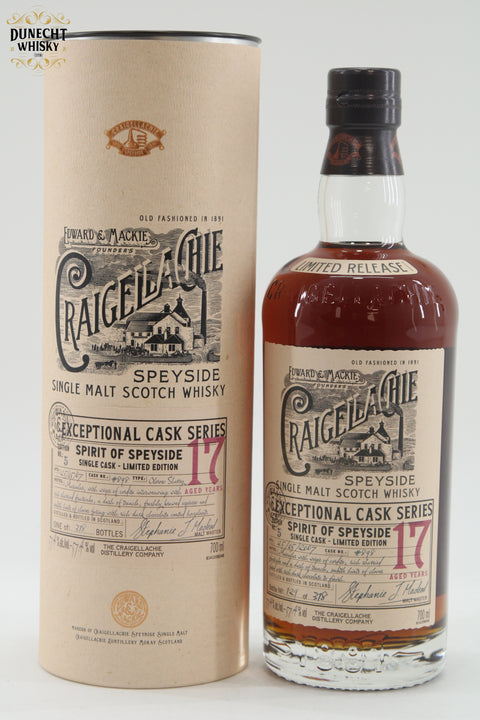 Craigellachie 2007 17 Years Old Single Sherry Cask #898 - Exceptional Cask Series