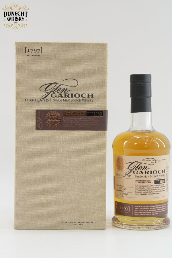 Glen Garioch - 26 Years Old (1986) Single Cask #1807