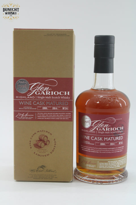 Glen Garioch - 1998 Wine Cask Matured - Small Batch #24