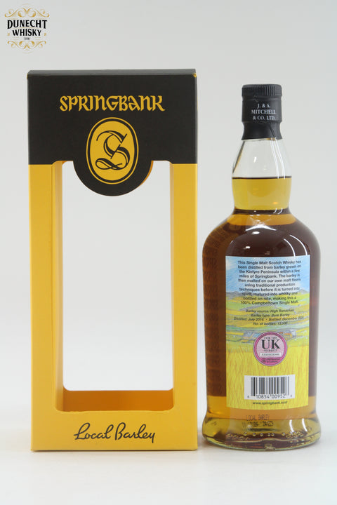 Springbank - 8 Years Old - 2016 Local Barley