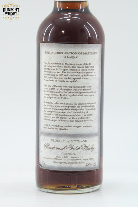 Glendronach 1972 Incorporation of Maltmen / Millennium Malt