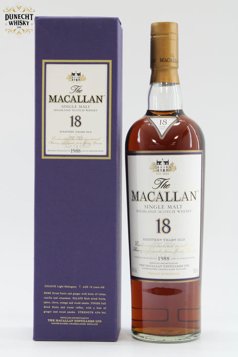 Macallan - 18 Year Old - 1988
