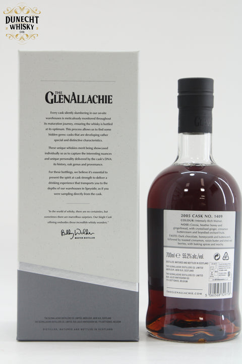 Glenallachie - 19 Years Old - 2005 Single Cask #1409