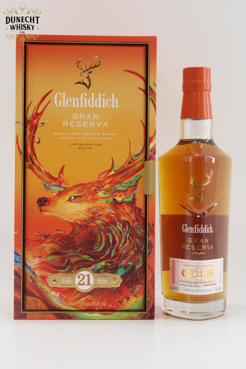Glenfiddich - 21 Years Old - Gran Reserva - Rum Cask - Chinese New Year