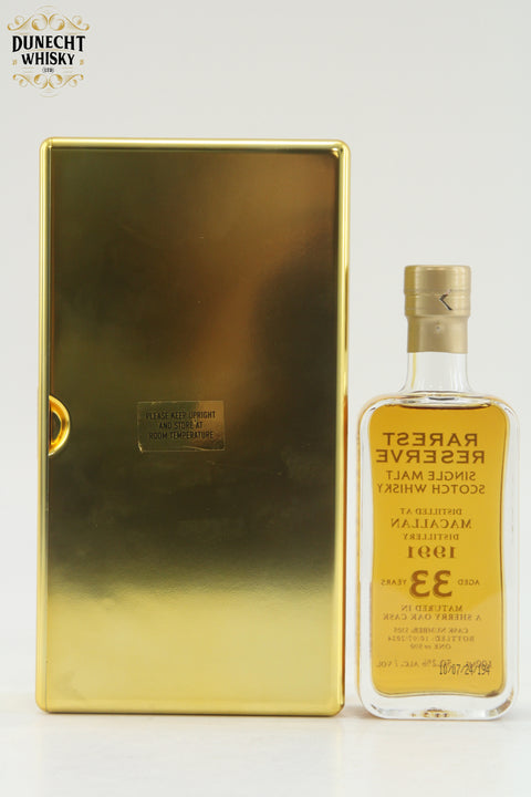 Macallan - 33 Years Old - 1991 Rarest Reserve