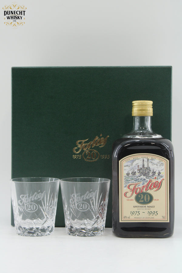 (Glenfarclas) Forties - 20 Years Old - Gift Pack - 20th Anniversary 1975