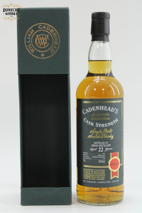 Arran 1996 22 Year Old - Cadenhead's Authentic Collection
