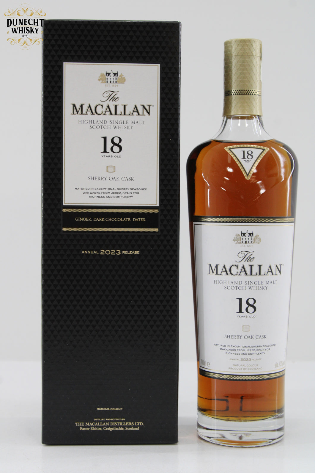 Macallan 18 Year Old Sherry Oak 2023 Release