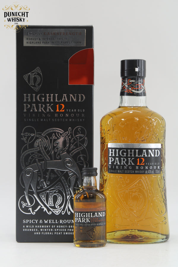 Highland Park - 12 Year Old (Viking Honour) & Cask Strength Release No.2 (5cl)