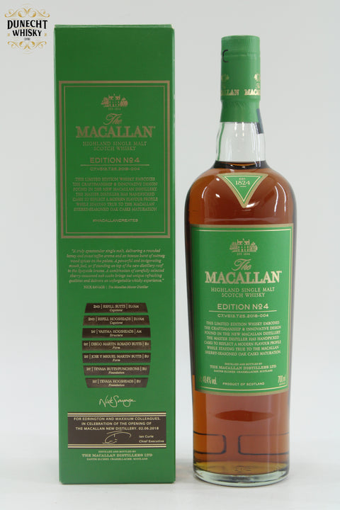 Macallan - Edition No.4 - Edrington & Maxxium Staff