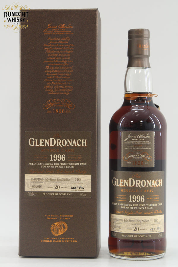 Glendronach - 20 Year Old (1996) Single Cask #1485